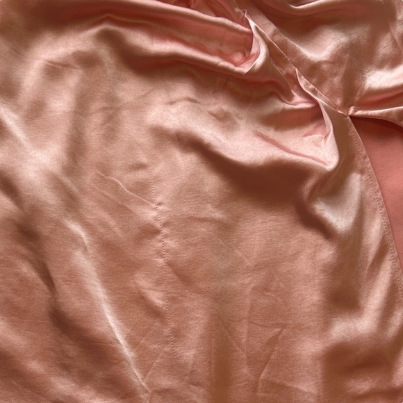 Elliatt x Revolve Cordae Midi Low Back Ruffle Dress Sherbet Pink Women’s Medium - Picture 9 of 9